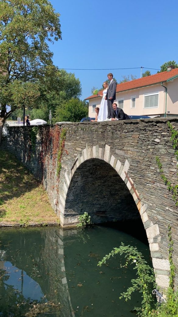 Spektakulärer Filmdreh an der Steinernen Brücke